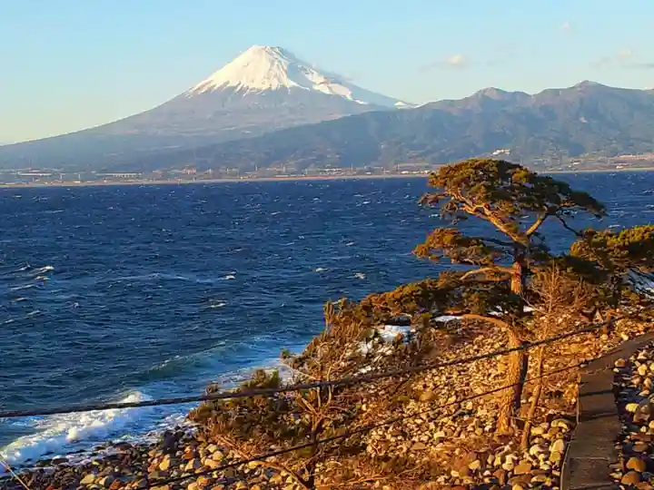 大瀬神社の景色