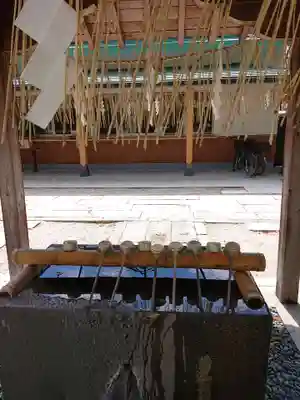 久留米宗社　日吉神社の手水舎