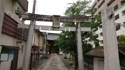 穴切大神社の鳥居
