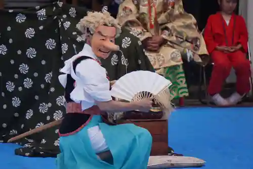 尻岸内八幡神社のお祭り