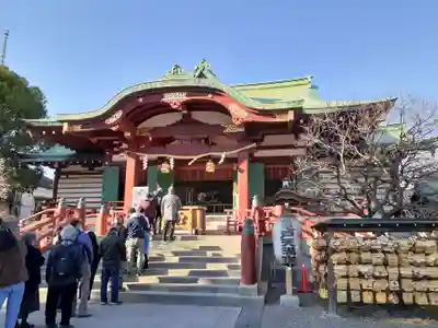 亀戸天神社の本殿・本堂