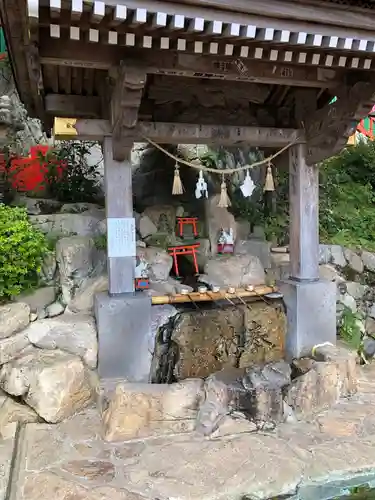 太皷谷稲成神社の手水舎