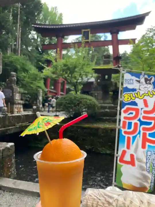 北口本宮冨士浅間神社の食事