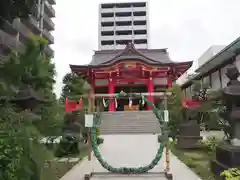 成子天神社の本殿