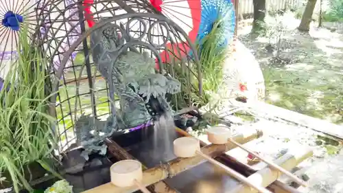 若宮神明社の手水舎