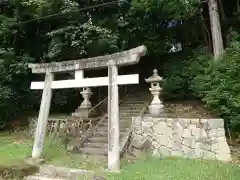 天王社の鳥居