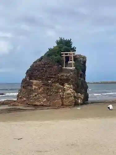 稲佐の浜　弁天島(島根県)