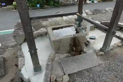 杉生神社の手水舎