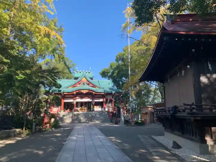 多摩川浅間神社の本殿・本堂