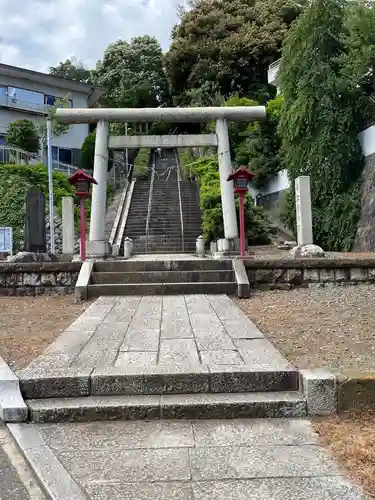 高田天満宮の鳥居