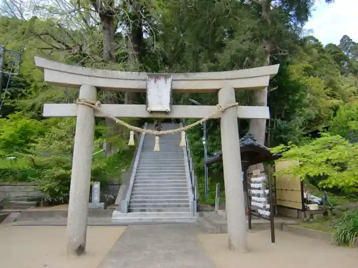 田間神社の鳥居