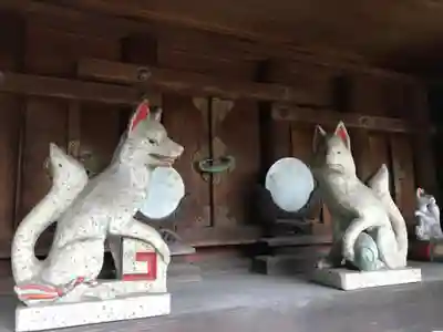 浪切神社の狛犬