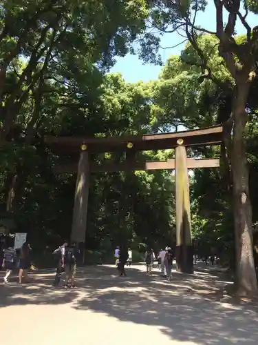 明治神宮の鳥居