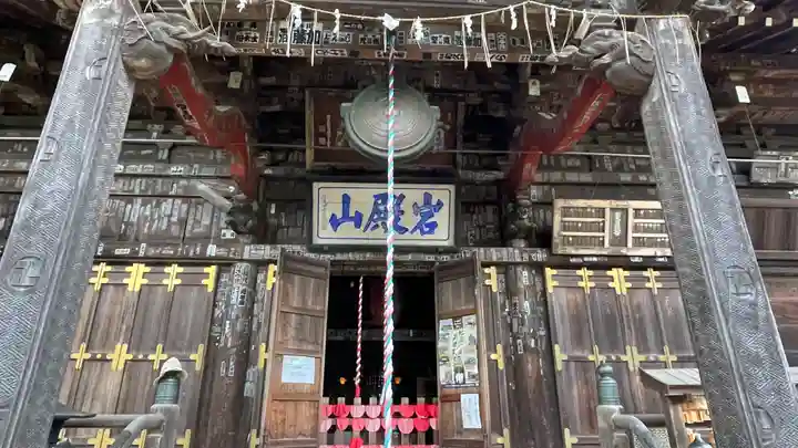 岩殿山安楽寺(吉見観音)の本殿・本堂