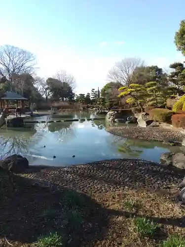 善導寺の庭園