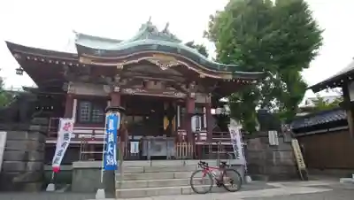 諏訪神社の本殿・本堂