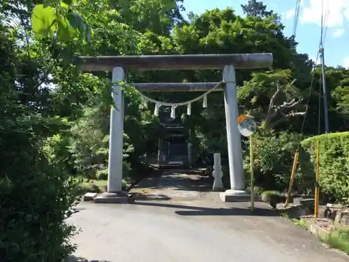 有賀神社の鳥居