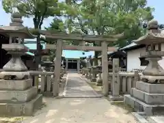 吹揚神社の鳥居