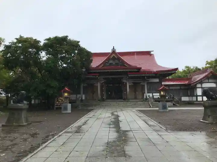 釧路一之宮 厳島神社の本殿・本堂
