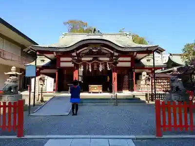 開口神社の本殿・本堂