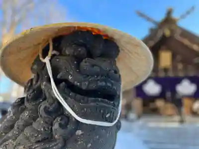 札幌諏訪神社の狛犬