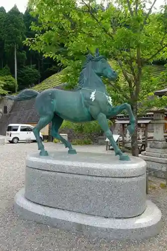 丹生川上神社（上社）の狛犬