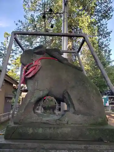 大宮前春日神社の狛犬