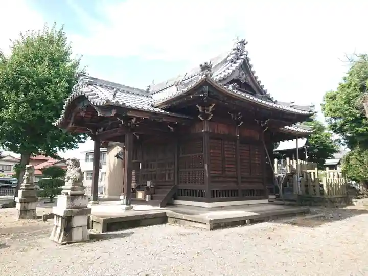 素盞鳴神社の本殿・本堂