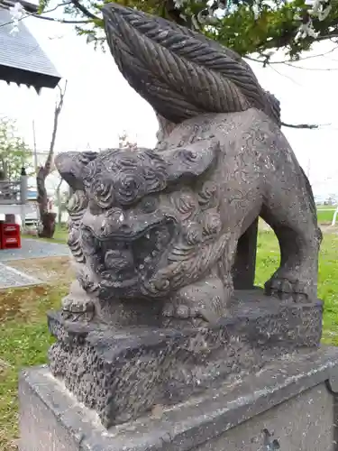 新篠津神社の狛犬