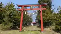 美馬牛神社の鳥居