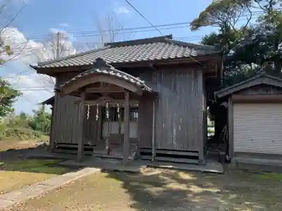 柏原神社の本殿・本堂