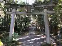 五所駒瀧神社の鳥居