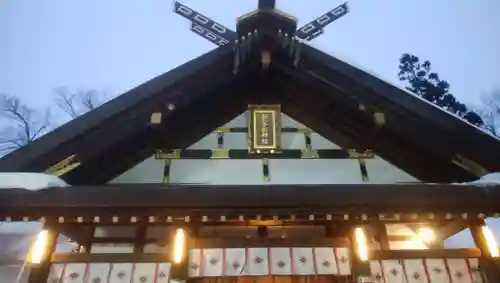 新琴似神社の本殿