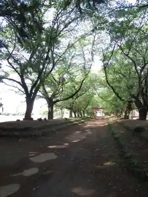 東蕗田天満社の周辺