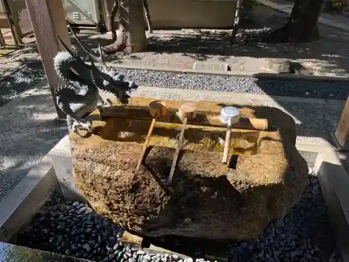 亀戸 香取神社の手水舎