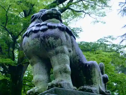 一言主神社の狛犬