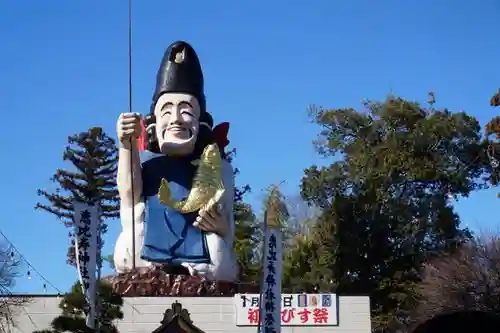 大前神社の像