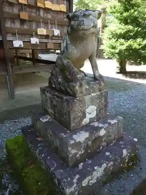 椋神社の狛犬