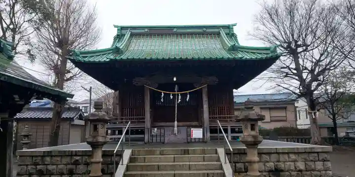 上平間八幡大神の本殿・本堂