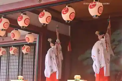 浅草神社の神楽