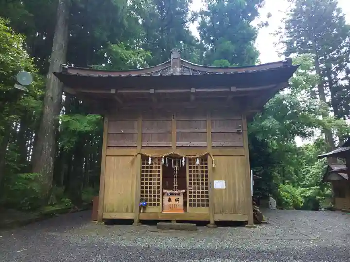 須山浅間神社の本殿・本堂