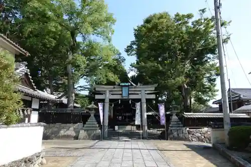 那波加神社の鳥居