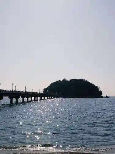 八百富神社の周辺