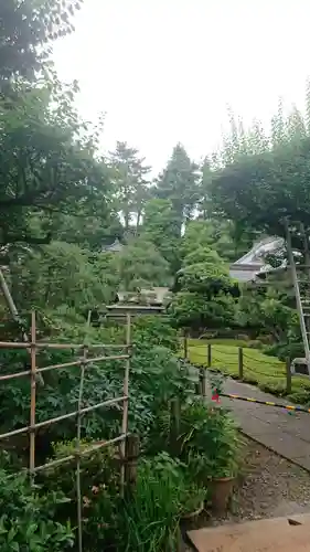 東長谷寺　薬王院の庭園