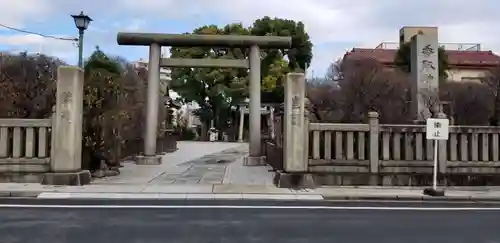 小村井 香取神社の鳥居