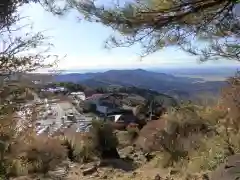 筑波山神社 女体山御本殿の周辺