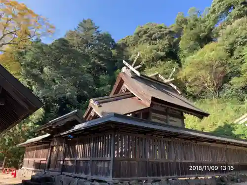 眞名井神社の本殿