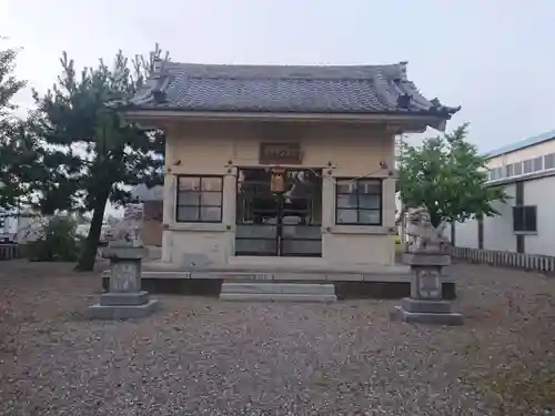 神明社（服岡神社）の本殿・本堂