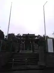 諏訪神社の鳥居