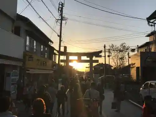 宮地嶽神社の鳥居